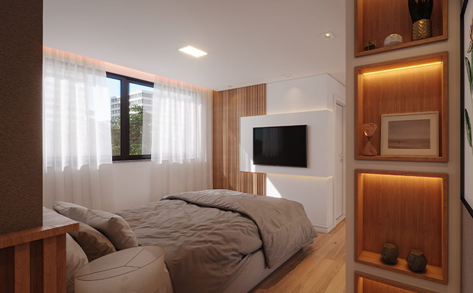 Apartamentos à venda no Boa Vista em Curitiba - El Chai Residence - Boa Vista - Curitiba