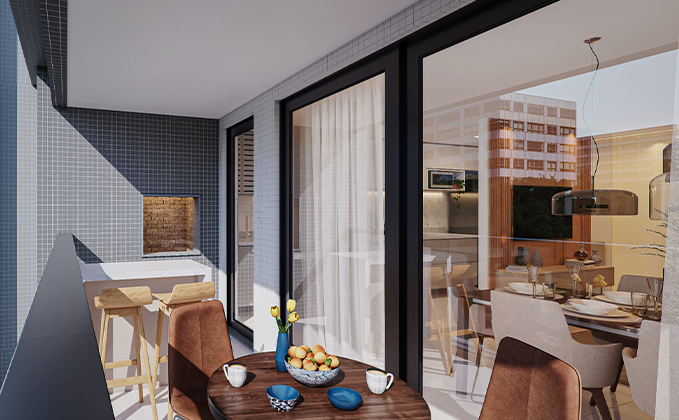 Apartamentos à venda no Boa Vista em Curitiba - El Chai Residence - Boa Vista - Curitiba